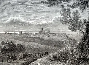 Historical view of GdaNsk, Poland
