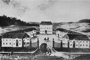 Historical view of Ullstadt Castle
