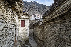 Historical village of Marpha, Jomsom, Nepal