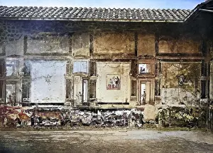 Historisches Foto (ca 1880) von Pompeii