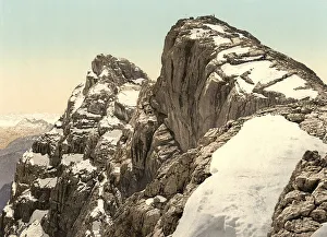 Hocheck and central peak of the Watzmann