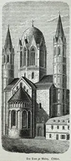 Hohe Dom St. Martin in Mainz, east choir of the cathedral