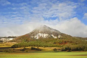 The Hohenhewen in the Hegau area - Baden-Wuerttemberg