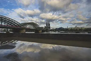Hohenzollern Bridge, Cologne Cathedral