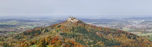 Hohenzollern Castle in autumn, Zollernalb
