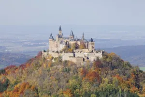 Hohenzollern Castle in autumn, Zollernalb