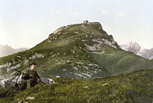 The Hoher Kasten is a mountain in the Appenzell Alps