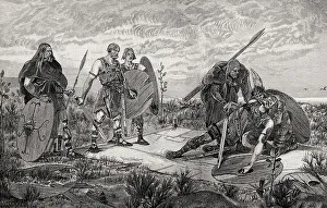 Holmgang duel, early middle ages