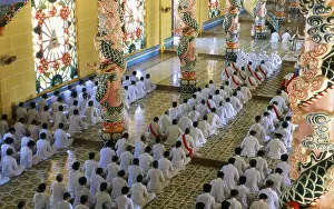 The Holy See of the Cao Dai is in the Vietnamese province of Tay Ninh