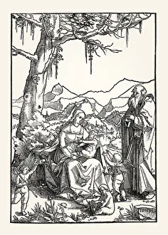 The Holy Family, Hans Leu, 1516