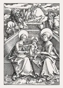 The Holy Family with St. Anna and St