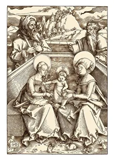The Holy Family with St. Anna and St