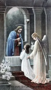 Holy picture, commemoration of the first holy communion