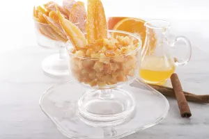 Home-made orange syrup
