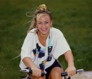 Home Training, Rowing, Young Woman