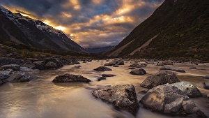 Category Mountain Landscapes Prints: Hooker Valley, Hookey Valley Track