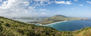 Category Mountain Landscapes Prints: Hoopers Inlet and Allan's Beach