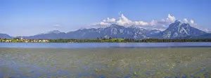 Hopfensee, behind it Hopfen am See