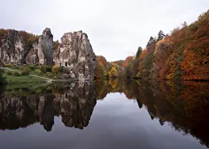 Horn-Bad Meinberg, Externsteine in autumn