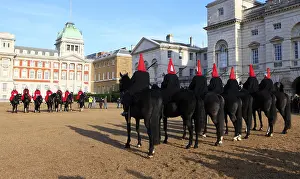 Horse Guards Parade and changing of the guard