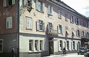 Hotel Post, Bludenz, Vorarlberg, Austria, Europe 1960, Europe
