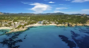 Hotels on the beach, Playas de Paguera