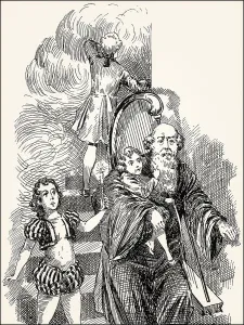 The house is burning, Mignon, Wilhelm and Felix