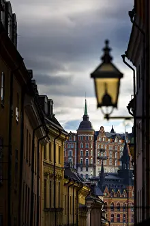 Houses in an alley of Gamla Stan