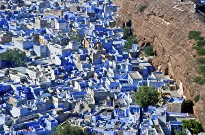 Houses of the "Blue City" of Jodhpur