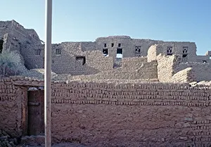 Houses, main town El Qasr of the Oasis ad-Dachla