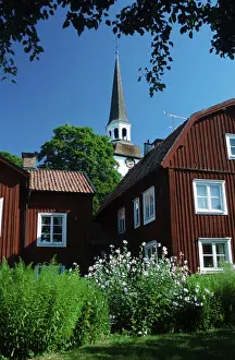 Houses in the old part of Mariefred