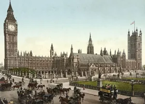 Houses of Parliament, Palace of Westminster with the Elzabeth Tower
