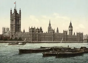Houses of Parliament, Palace of Westminster with the Victoria Tower