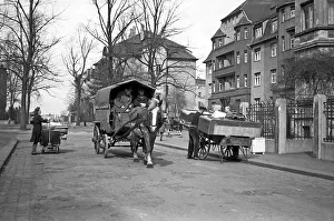 Housing evacuation for the Soviet occupying power
