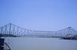 Howrah Bridge and Hooghly River