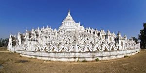 Category Buddhism Prints: Hsinbyume or Myatheindan Pagoda