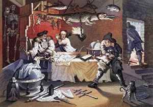 Hudibras beats Sidrophel