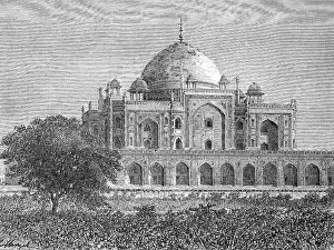 Humayun Mausoleum in Delhi, India