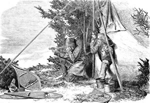 Hunting reindeer, reindeer hunt