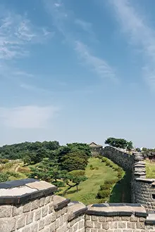 Hwaseong Fortress Korean traditional architecture in Suwon