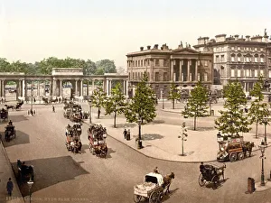 Hyde Park Corner, London, ca 1895