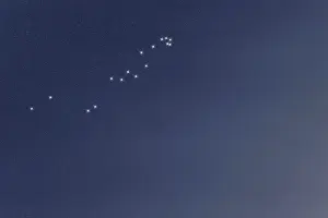 Hydra star constellation, Night sky