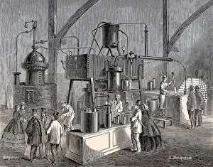 Ice cream maker, Great London Exposition