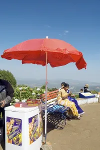 Ice cream stall on Doddabetta is the highest mountain in the Nilgiri hills