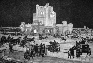 Ice Palace in St. Paul, North America