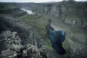 Iceland, downstream from Dettifoss