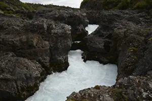 Iceland, waterfall, cascade, cascades