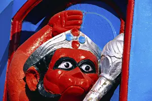 Idol of Hanuman monkey god at Panchvati