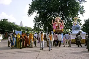 Idol of lord ganesh (elephant headed god)