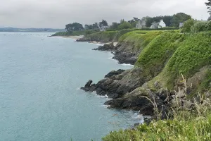 Idyllic coastal scenery at Cap Frehel in Brittany
